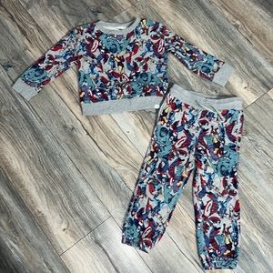 Toddler Marvel Sweat Suit